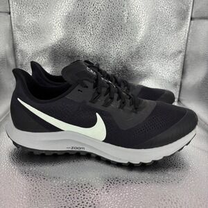 Nike Air Zoom Pegasus 36 Trail Mens Running Shoes Black Grey AR5677-002 Size 8